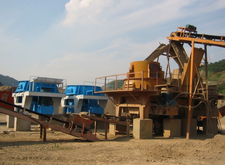 河卵石制沙機