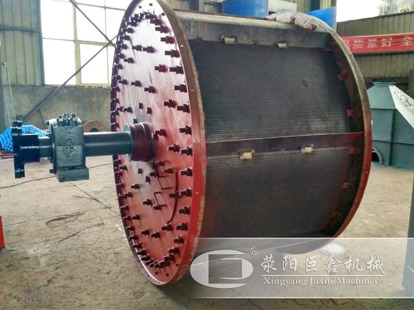 帶篩式球磨機機芯圖