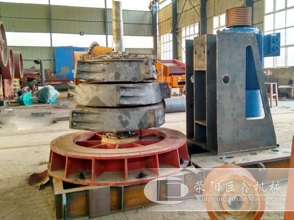 復合式制沙機轉子組裝圖 復合式制沙機轉子組裝圖