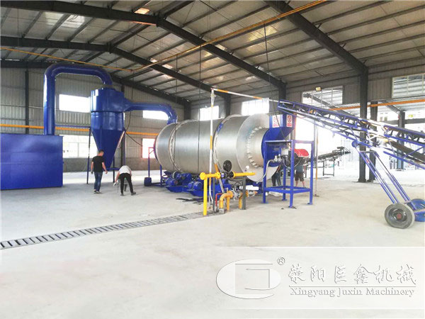 沙子烘干機(jī)用戶(hù)現(xiàn)場(chǎng)