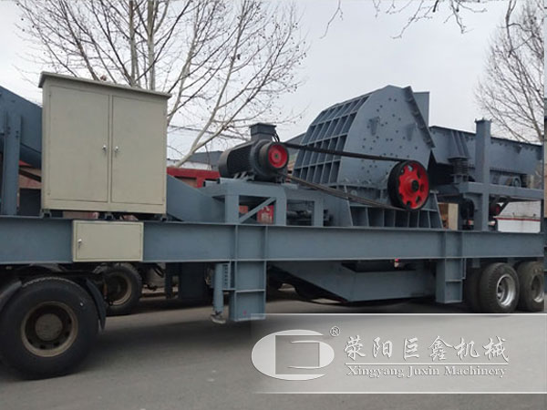 重錘破移動(dòng)破碎站