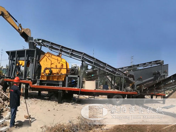 移動式小型石子制沙機廠