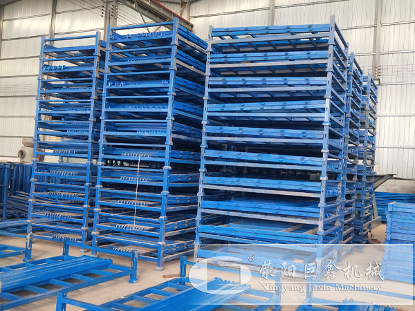 可折疊堆垛架折疊堆放展示圖 可折疊堆垛架折疊堆放展示圖