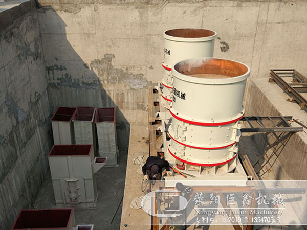 干粉砂漿制沙機(jī)用戶(hù)現(xiàn)場(chǎng)