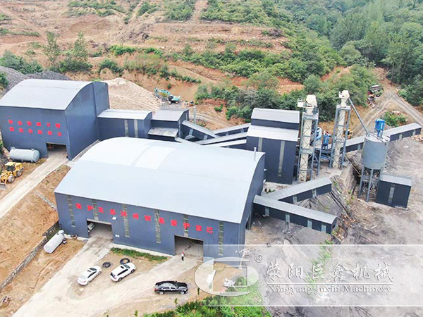 封閉式機制沙生產(chǎn)線