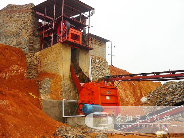 顎破機(jī)+反擊破(100 t/h 石料生產(chǎn)線配置)